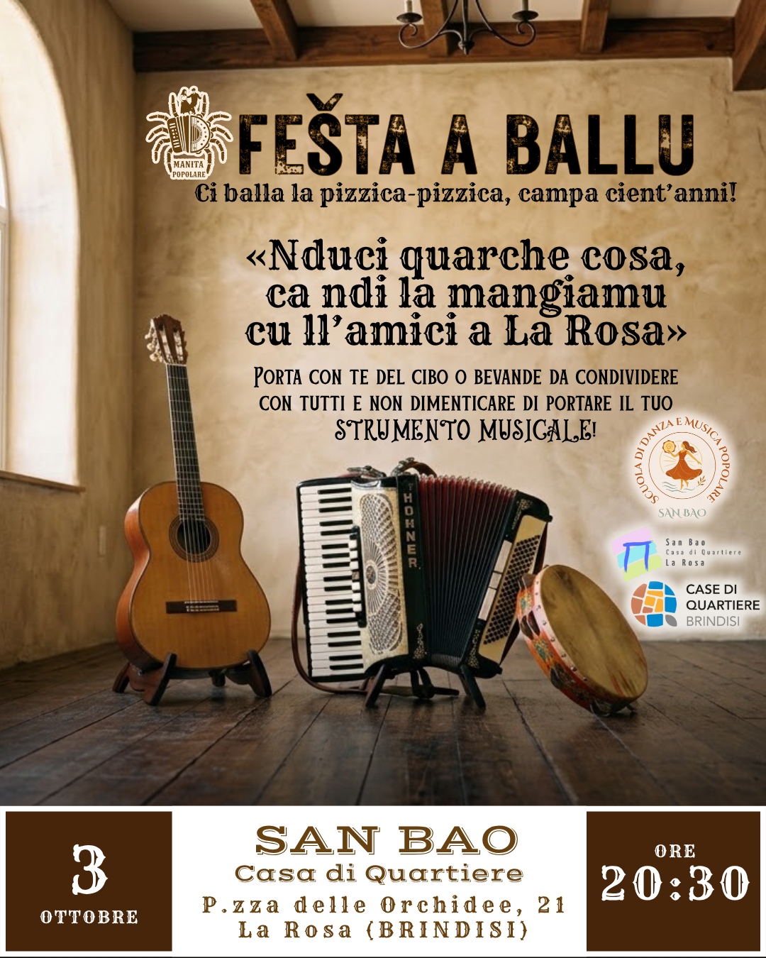 Locandina di Fešta a ballu